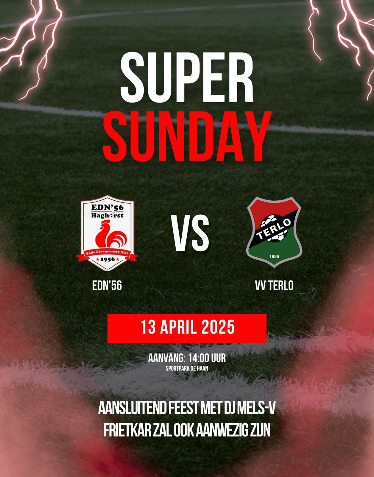 13 april, Super Sunday in Haghorst
