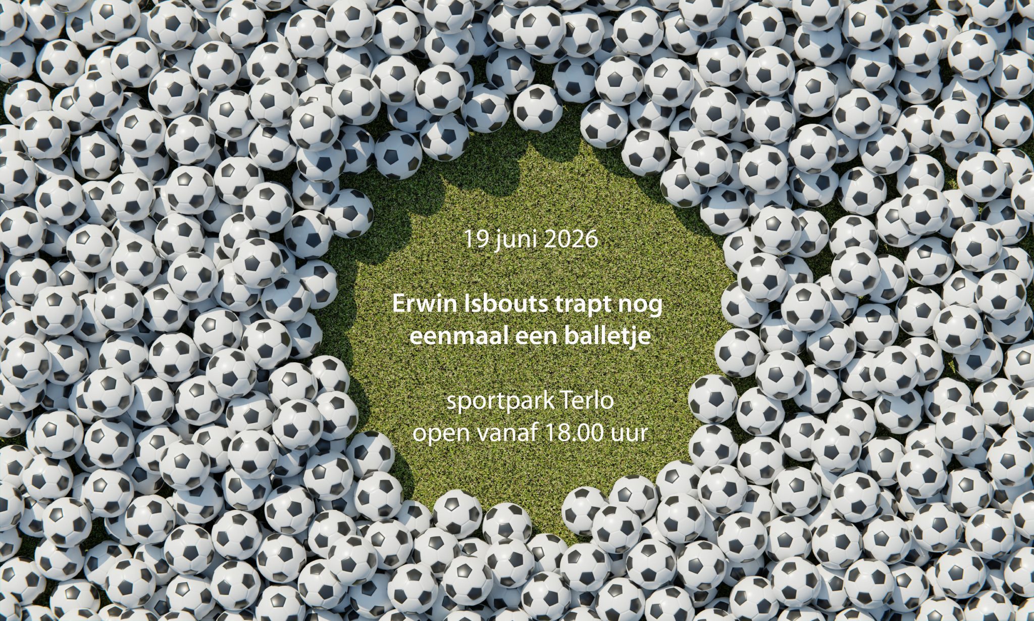 afscheidswedstrijd Erwin Isbouts