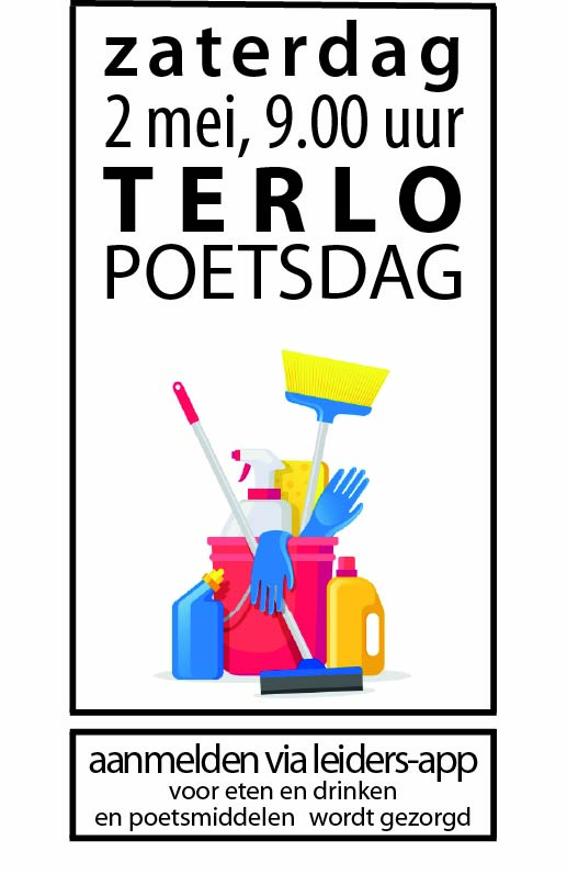 De poetsdag rekent op jou!